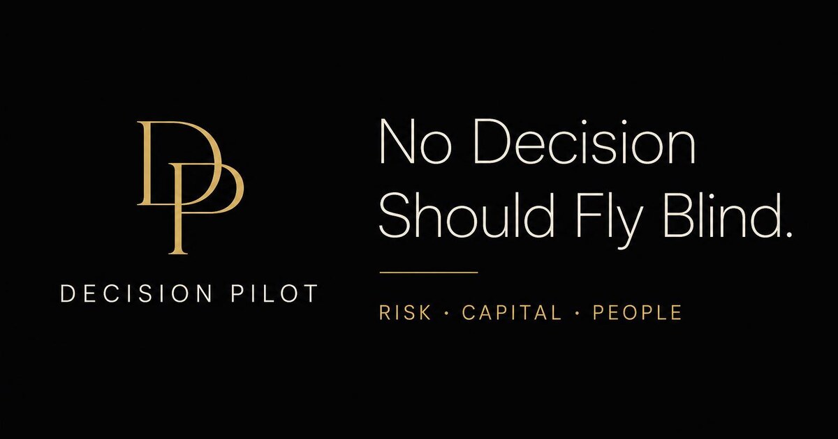 About | Philosophy & Founder – Decision Pilot